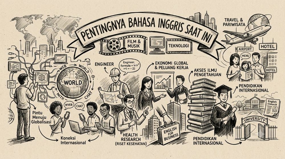 Pentingnya Peran Bahasa Inggris Saat Ini