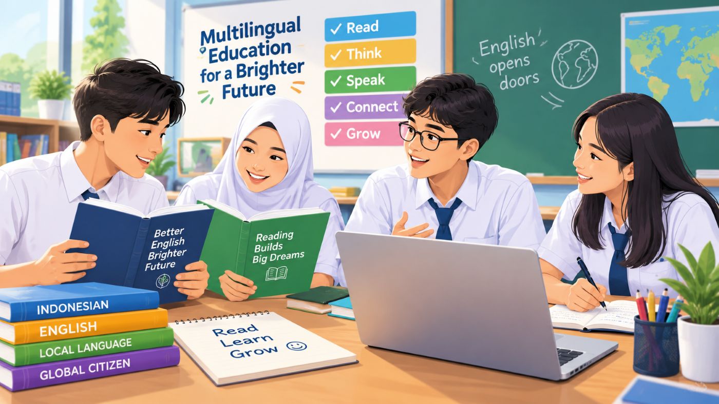 SEAQIL Dorong Siswa Lebih Jago Membaca dan Berbahasa Inggris