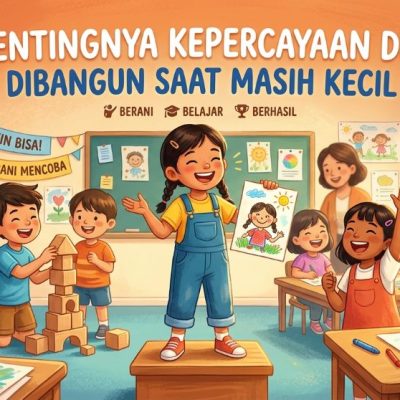 Pentingnya Membangun Kepercayaan Diri Anak Sejak Masih Kecil